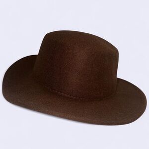 Stylish Brown Fedora Hat